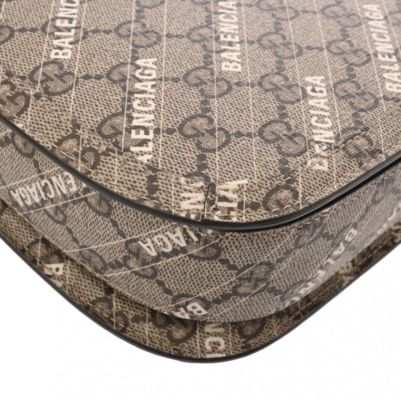 Gucci Horsebit BALENCIAGA Gray Shoulder Bag - Picture 8 of 9